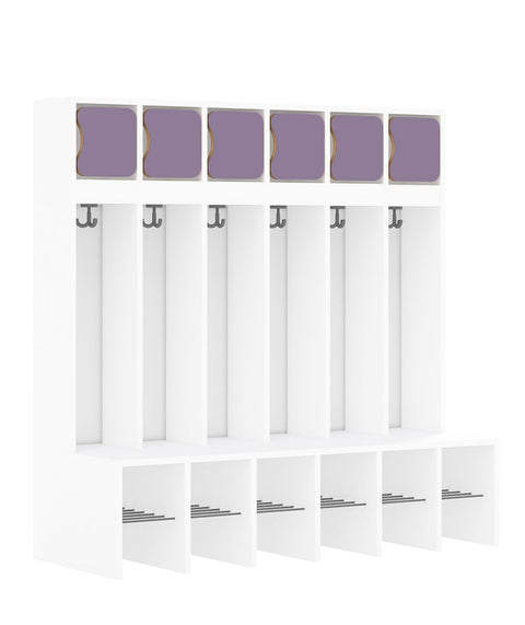 Standgarderobe Slim Line Base - Türen oben