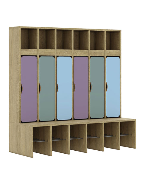 Standgarderobe Slim Line Base - Türen unten