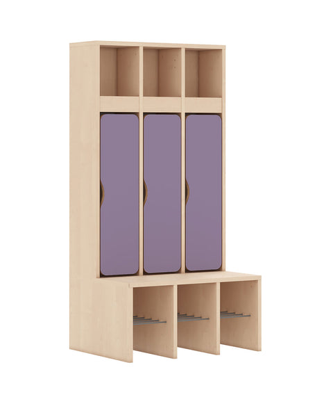 Standgarderobe Slim Line Base - Türen unten