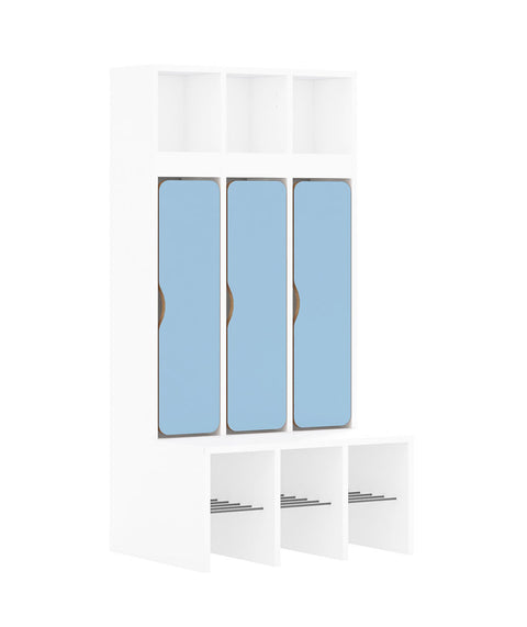 Standgarderobe Slim Line Base - Türen unten