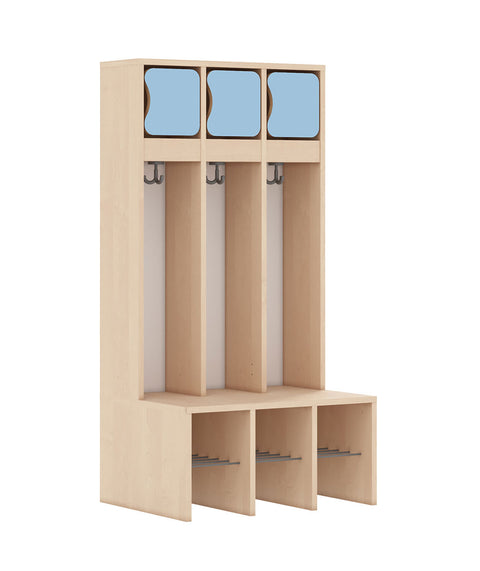 Standgarderobe Slim Line Base - Türen oben