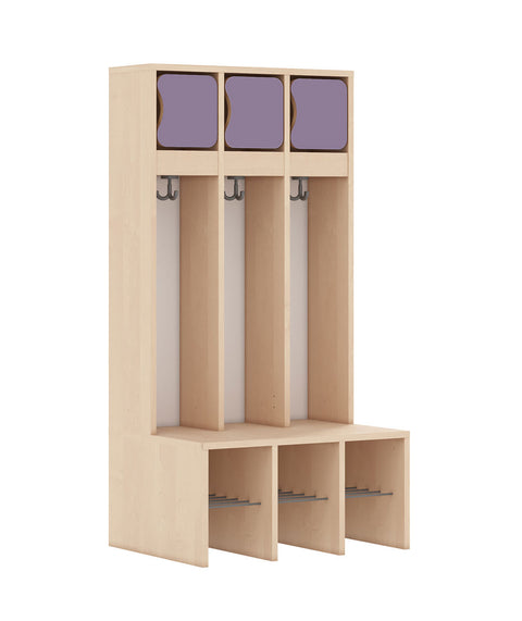 Standgarderobe Slim Line Base - Türen oben