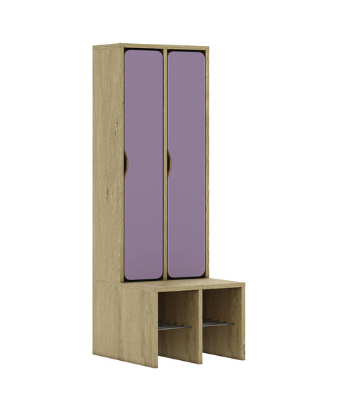 Standgarderobe Slim Line Base - durchgehende Türen