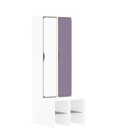 Standgarderobe Slim Line Base - durchgehende Türen