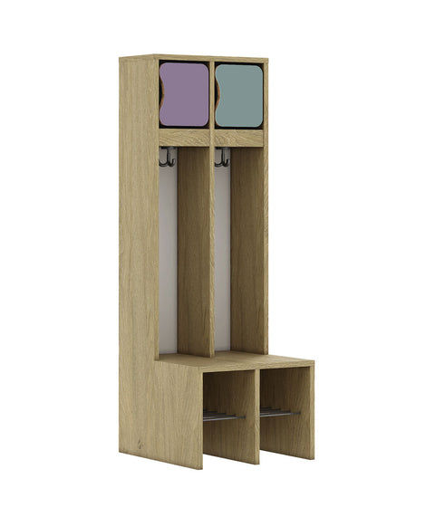 Standgarderobe Slim Line Base - Türen oben