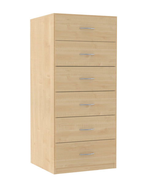 Unterhalbschrank mit 6 Schüben - Höhe 120cm