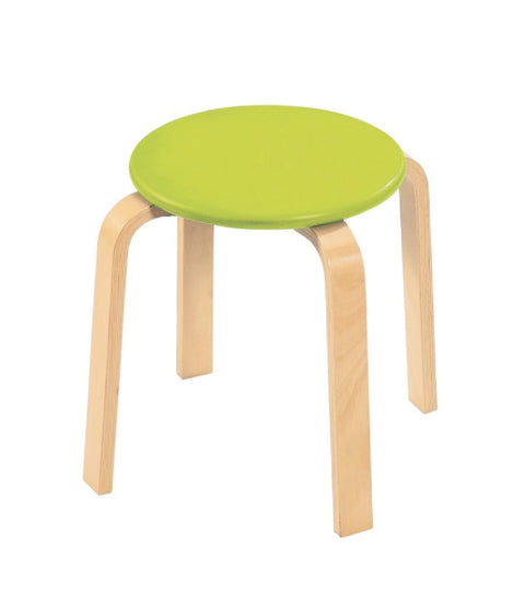 Hocker mit farbiger Sitzfläche - 5