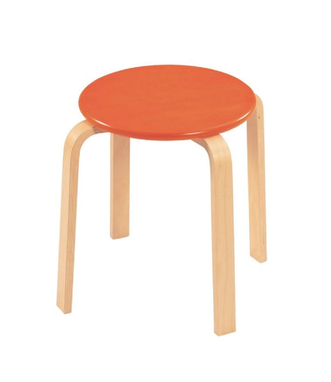 Hocker mit farbiger Sitzfläche - 6