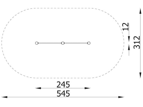 Doppelreck aus Metall - 7