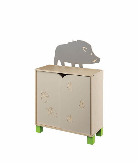 Serie Fantasy Wald – Schrank Wildschwein