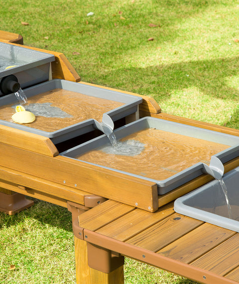 Outdoor Sand- und Wassertische 3er Set