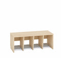 Sitzbank für 3-5 Abteile - Garderobe mit dreifacher Ablage - 3