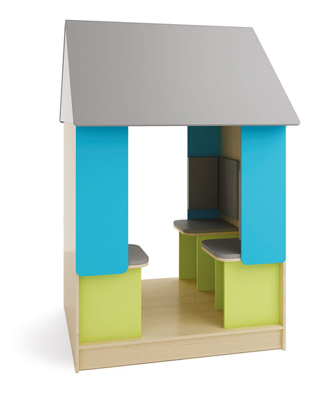 Spielhaus Cubo Maxi mit Sitzen - 2