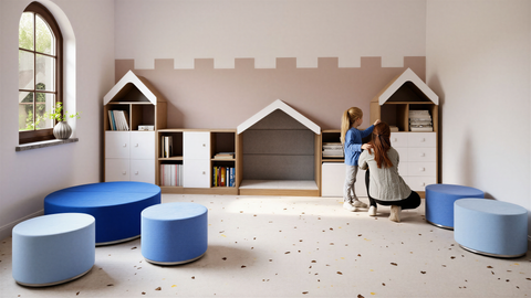Tobo pouf Set 10