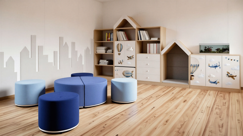 Tobo pouf Set 10