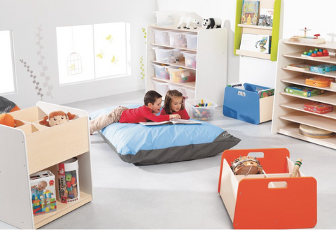 Bücherkiste Up - Klein - 1 Fach / 2 Fächer