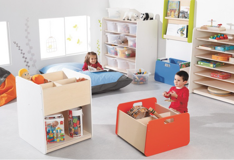 Bücherkiste Up - Klein - 1 Fach / 2 Fächer
