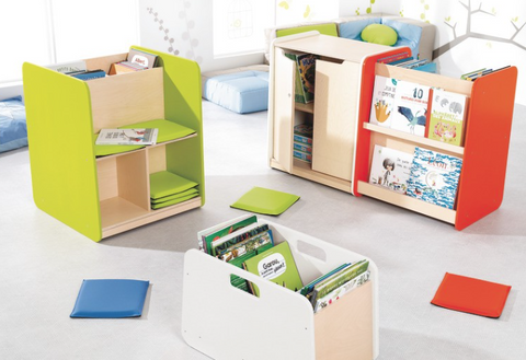 Bücherkiste Up - Klein - 1 Fach / 2 Fächer