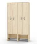 Viertürige Garderobe für Erzieher*innen - 2