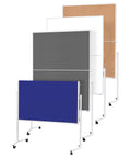 Moderationstafel mit weißem Rahmen, klappbar - 2