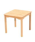 Quadrattisch 60x 60 cm - Buche Massiv - 2