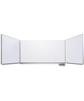 Klappschiebetafel (Weiss) Wandmontage - 2