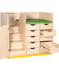 Wickelkommode Fred 10 Schübe mit Treppen links oder rechts - 2